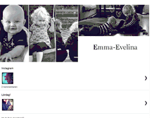 Tablet Screenshot of emma-evelina.blogspot.com