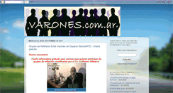 Desktop Screenshot of entrevarones.blogspot.com