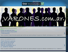 Tablet Screenshot of entrevarones.blogspot.com