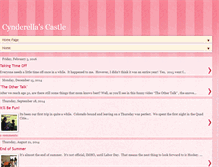 Tablet Screenshot of cynderellasblog.blogspot.com