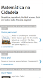 Mobile Screenshot of matematicanacidadela.blogspot.com