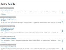 Tablet Screenshot of onlineremit.blogspot.com