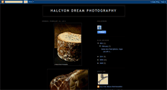 Desktop Screenshot of halcyondreamphotography.blogspot.com