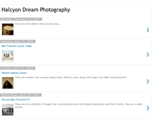 Tablet Screenshot of halcyondreamphotography.blogspot.com