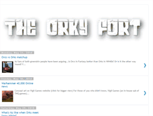 Tablet Screenshot of orkyforttest.blogspot.com