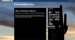 Desktop Screenshot of cienciasnaturaleseducativas.blogspot.com