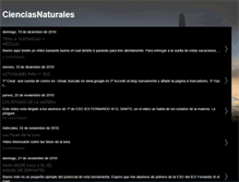 Tablet Screenshot of cienciasnaturaleseducativas.blogspot.com