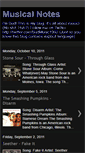 Mobile Screenshot of musicalnotesblog.blogspot.com