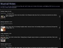 Tablet Screenshot of musicalnotesblog.blogspot.com