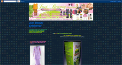 Desktop Screenshot of just-beauty-enterprise.blogspot.com