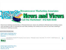 Tablet Screenshot of dreamweavermarketingassociates.blogspot.com