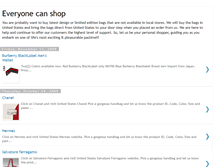 Tablet Screenshot of everyonecanshop.blogspot.com