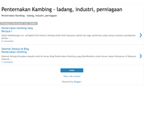 Tablet Screenshot of penternakan--kambing.blogspot.com