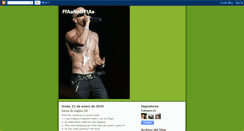 Desktop Screenshot of fanitablogger.blogspot.com