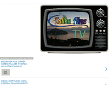 Tablet Screenshot of kalikafilmstv.blogspot.com