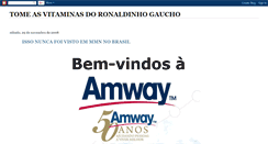 Desktop Screenshot of empreendedor-amway.blogspot.com