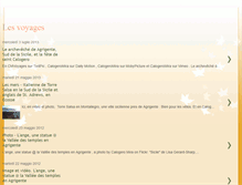 Tablet Screenshot of cmvoyages.blogspot.com