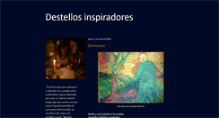 Desktop Screenshot of destellosinspiradores.blogspot.com