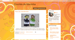 Desktop Screenshot of crochesdamarcinha.blogspot.com