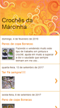 Mobile Screenshot of crochesdamarcinha.blogspot.com