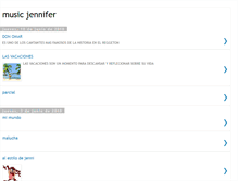 Tablet Screenshot of musicjennifer.blogspot.com