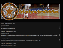 Tablet Screenshot of futsal-porto-distrital.blogspot.com