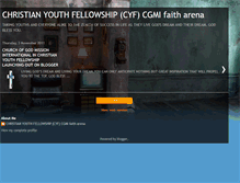 Tablet Screenshot of cyfcgmifaitharena.blogspot.com