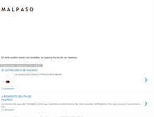 Tablet Screenshot of malpasoweb.blogspot.com