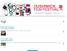 Tablet Screenshot of bushwickfilmfestival.blogspot.com