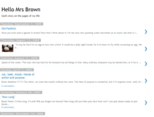 Tablet Screenshot of hellomrsbrown.blogspot.com