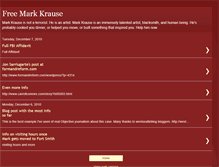 Tablet Screenshot of freemarkkrause.blogspot.com