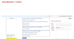 Desktop Screenshot of cirebon-harianmediaiklan.blogspot.com