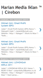 Mobile Screenshot of cirebon-harianmediaiklan.blogspot.com