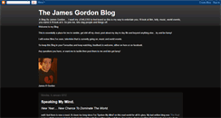 Desktop Screenshot of jrgordonblog.blogspot.com