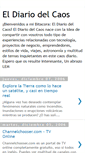 Mobile Screenshot of eldiariodelcaos.blogspot.com