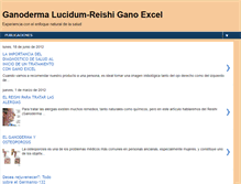 Tablet Screenshot of misaludganoderma.blogspot.com