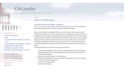 Desktop Screenshot of cizi-jazyky.blogspot.com
