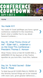 Mobile Screenshot of conferencecountdown.blogspot.com