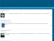 Tablet Screenshot of blessingsfarm.blogspot.com