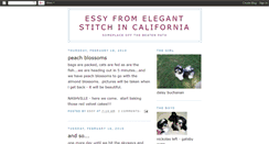 Desktop Screenshot of elegantstitch.blogspot.com