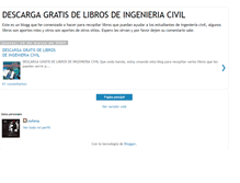 Tablet Screenshot of librosgratisdeingenieriacivil.blogspot.com