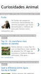 Mobile Screenshot of curiosidadesanimalirs.blogspot.com