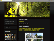 Tablet Screenshot of pesatrilha.blogspot.com