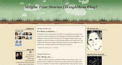 Desktop Screenshot of maybetruestories.blogspot.com