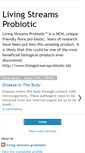 Mobile Screenshot of livingstreamsprobiotic.blogspot.com