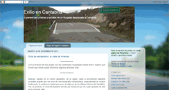 Desktop Screenshot of exilioencantabria.blogspot.com