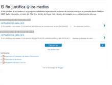 Tablet Screenshot of noticiasdecomunicacion.blogspot.com