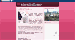 Desktop Screenshot of legislacionfiscala2008.blogspot.com