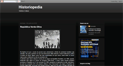 Desktop Screenshot of historiopedia.blogspot.com