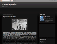 Tablet Screenshot of historiopedia.blogspot.com